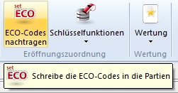 Adding ECO codes