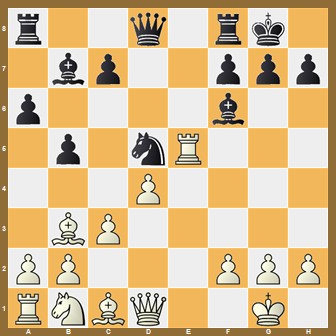 fen:r2q1rk1/1bp2ppp/p4b2/1p1nR3/3P4/1BP5/PP3PPP/RNBQ2K1 w - - 0 1;