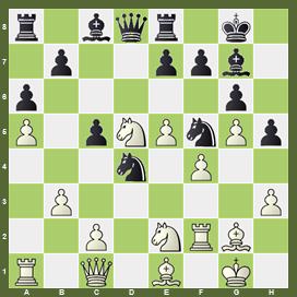 fen:r1bqr1k1/1p2ppb1/p5p1/P1pNPnPp/3n1P2/1P5P/2P1NRB1/R1Q1B1K1 b - - 0 1 v;