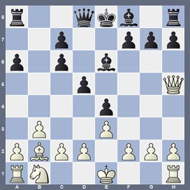 fen:r2qkb1r/2p2ppp/p1p1b3/3p3Q/4p3/1P2P3/PBPP1PPP/RN2K2R w KQkq - 0 1;