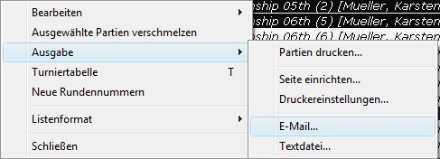 Email dispatch